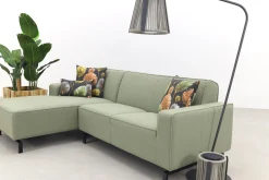 Boavista Sunbrella loungebank chaise longue - Heritage leaf - 2-delig - rechts