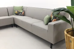 Boavista Sunbrella loungeset - Nature Grey - 3-delig - links