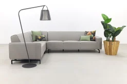 Boavista Sunbrella loungeset - Nature Grey - 3-delig - links