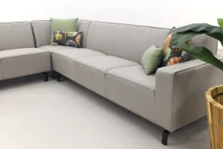 Boavista Sunbrella loungeset - Nature Grey - 3-delig - links