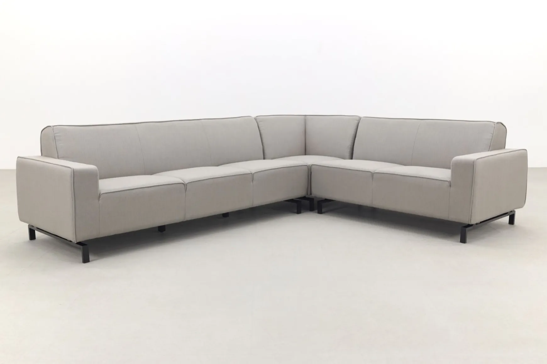 Boavista Sunbrella loungeset - Nature Grey - 3-delig - rechts