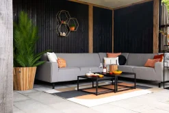 Boavista Sunbrella loungeset - Nature Grey - 3-delig - rechts