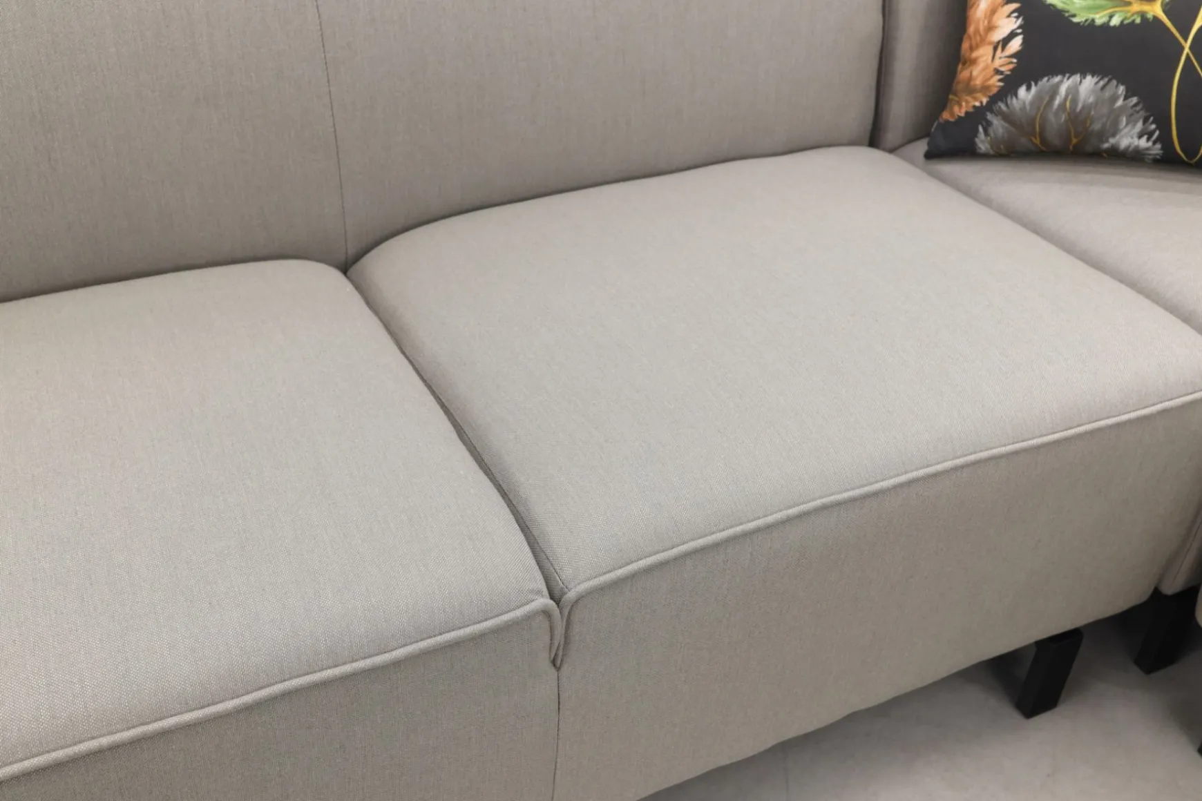 Boavista Sunbrella loungeset - Nature Grey - 3-delig - rechts