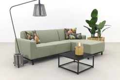 Boavista/Toronto loungebank chaise longue - Heritage leaf - 3-delig - links