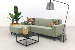 Boavista/Toronto loungebank chaise longue - Heritage leaf - 3-delig - rechts