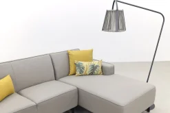 Boavista/Toronto loungebank chaise longue - Nature Grey - 3-delig - links