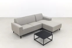 Boavista/Toronto loungebank chaise longue - Nature Grey - 3-delig - links