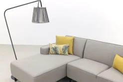 Boavista/Toronto loungebank chaise longue - Nature Grey - 3-delig - rechts