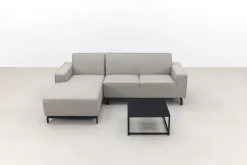 Boavista/Toronto loungebank chaise longue - Nature Grey - 3-delig - rechts