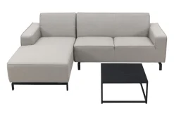 Boavista/Toronto loungebank chaise longue - Nature Grey - 3-delig - rechts