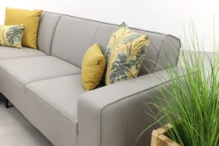 Boavista/Toronto loungebank chaise longue - Nature Grey - 3-delig - rechts