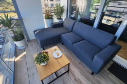 Boavista/Toronto loungebank chaise longue - Sooty - 3-delig - rechts