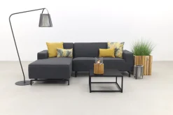 Boavista/Toronto loungebank chaise longue - Sooty - 3-delig - rechts