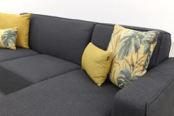 Boavista/Toronto loungebank chaise longue - Sooty - 3-delig - links