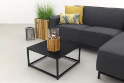 Boavista/Toronto loungebank chaise longue - Sooty - 3-delig - links