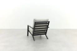 Boston/Canto loungestoelen set (3-delig) - Antraciet