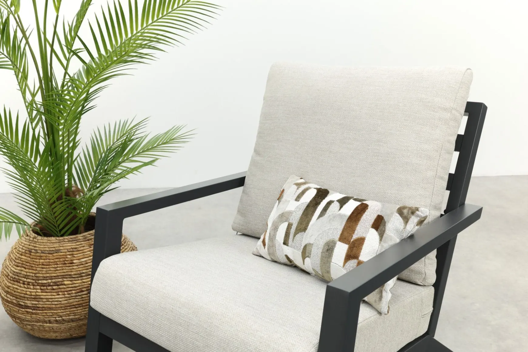 Boston/Mindo stoel - 2-zitsbank loungeset - 5-delig