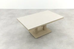 Brooklyn up&down verstelbare tuintafel 140x85 cm. - Latte