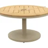 Canto ronde loungetafel Ø70 cm. - Latte/Teak