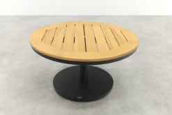 Canto ronde loungetafel Ø70 cm. - Royal Grey/Teak