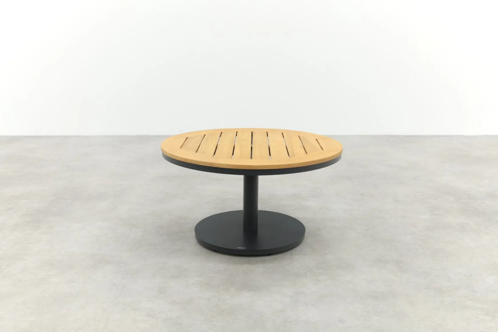 Canto ronde loungetafel Ø70 cm. - Royal Grey/Teak