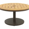 Canto ronde loungetafel Ø70 cm. - Terre/Teak