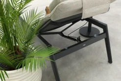 Corfu verrijdbaar ligbed incl. kussen - Royal Grey