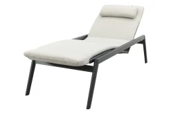 Corfu verrijdbaar ligbed incl. kussen - Royal Grey