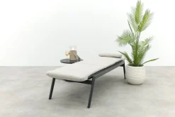Corfu verrijdbaar ligbed incl. kussen - Royal Grey