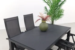 Corsica/Alma 160 cm. - verstelbare tuinset - 5-delig