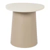 CosiDune vuurtafel set Sandy Beige - compleet met glasset & bijzettafel