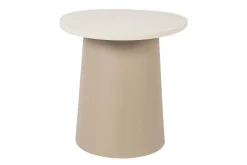 CosiDune vuurtafel set Sandy Beige - compleet met glasset & bijzettafel