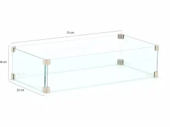 Cosiloft Gashaard 120x80 cm. (Incl. gratis glasset) - Sandy beige