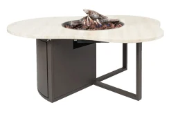 Cosiloft Novi organische gashaard - Espresso bruin