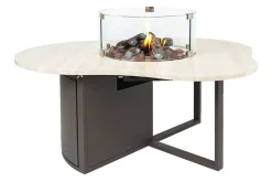 Cosiloft Novi organische gashaard - Espresso bruin