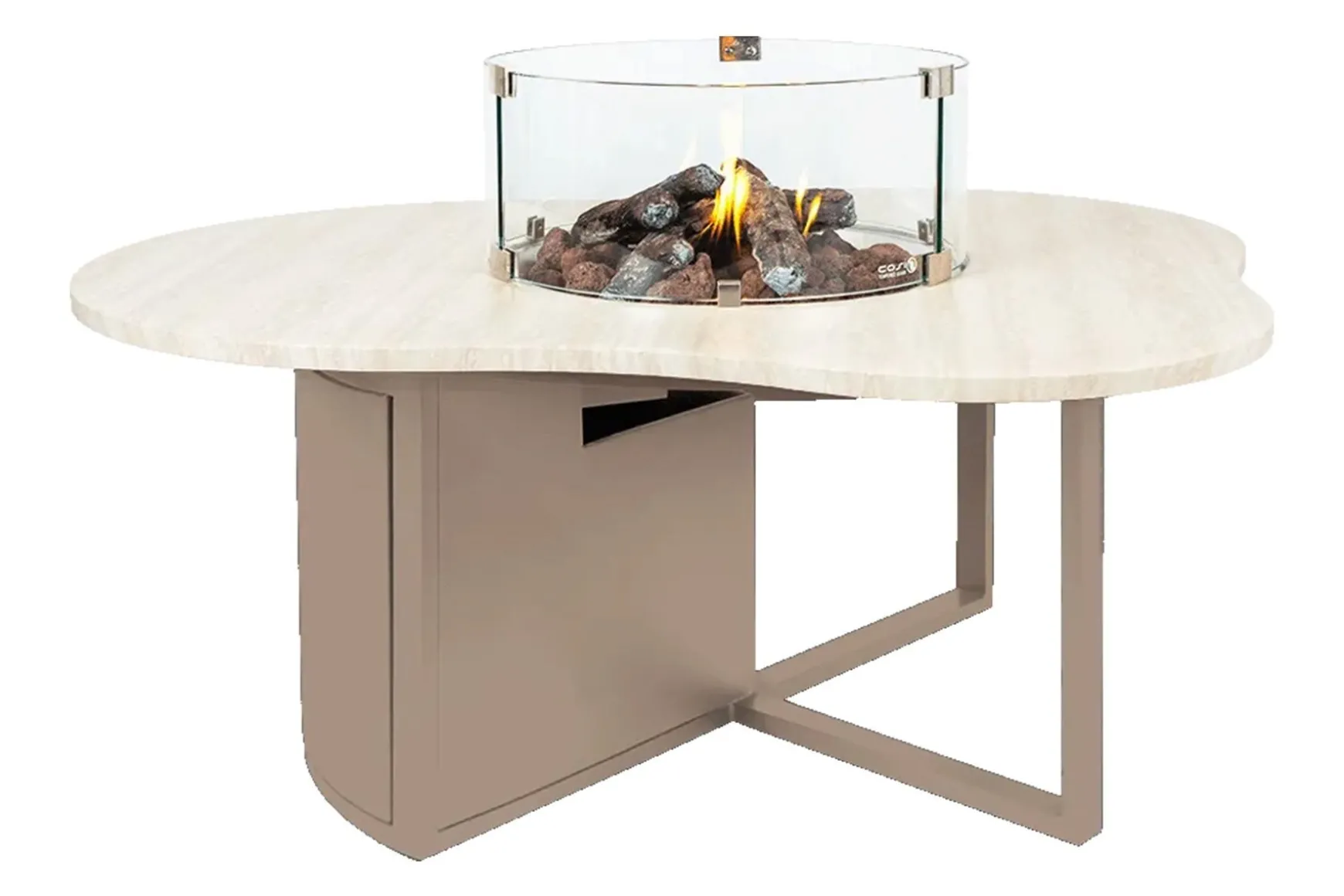 Cosiloft Novi organische gashaard - Sandy Beige