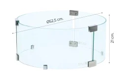 Cosi ronde glasset L - Geschikt voor de CosiLoft/CosiDune rond