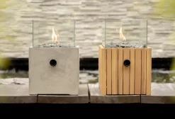 Cosiscoop Timber Teak - Gaslantaarn - Vierkant