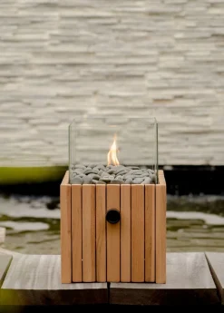 Cosiscoop Timber Teak - Gaslantaarn - Vierkant