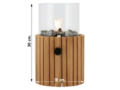 Cosiscoop Timber Teak - Gaslantaarn