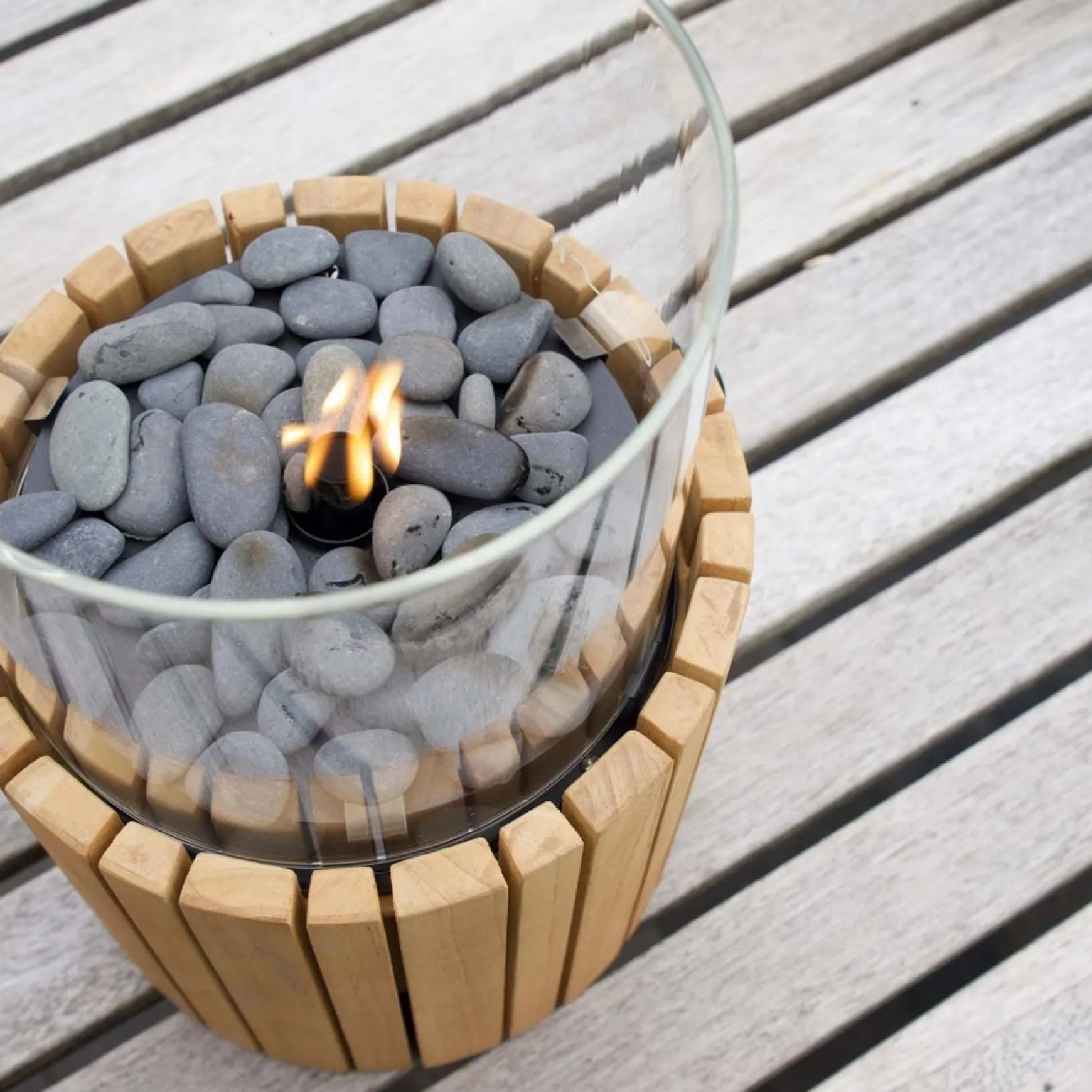 Cosiscoop Timber Teak - Gaslantaarn