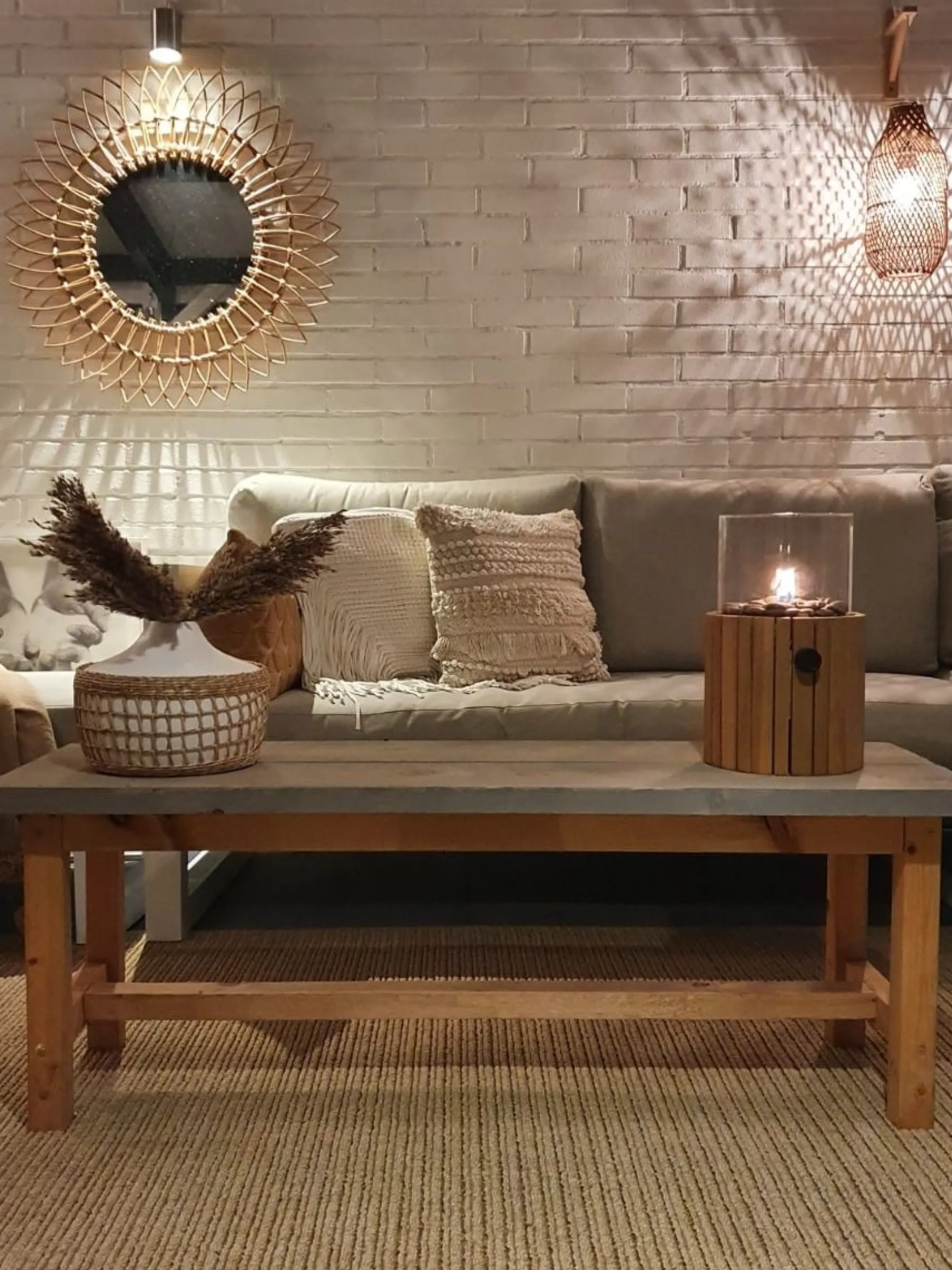 Cosiscoop Timber Teak - Gaslantaarn