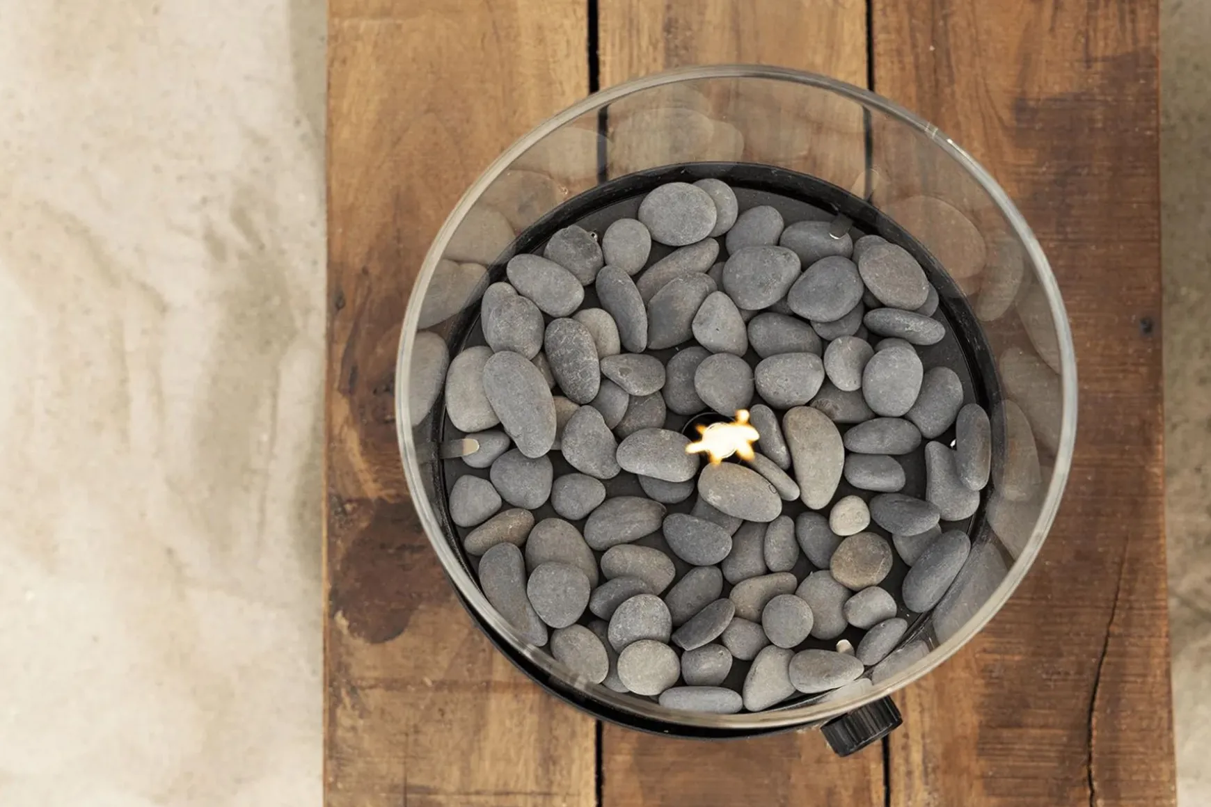 Cosiscoop XL - black - gaslantaarn met gratis gaspatroon