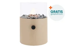 Cosiscoop XL - sandy beige - gaslantaarn met gratis gaspatroon