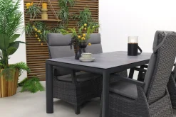Darwin/Baltimor 180 cm. verstelbare tuinset - 5-delig