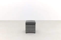 Delta lounge diningset - 6 delig- Organic grey