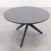 Dublin ronde tuintafel Ø120 cm. - Antraciet