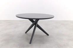 Dublin ronde tuintafel Ø120 cm. - Antraciet