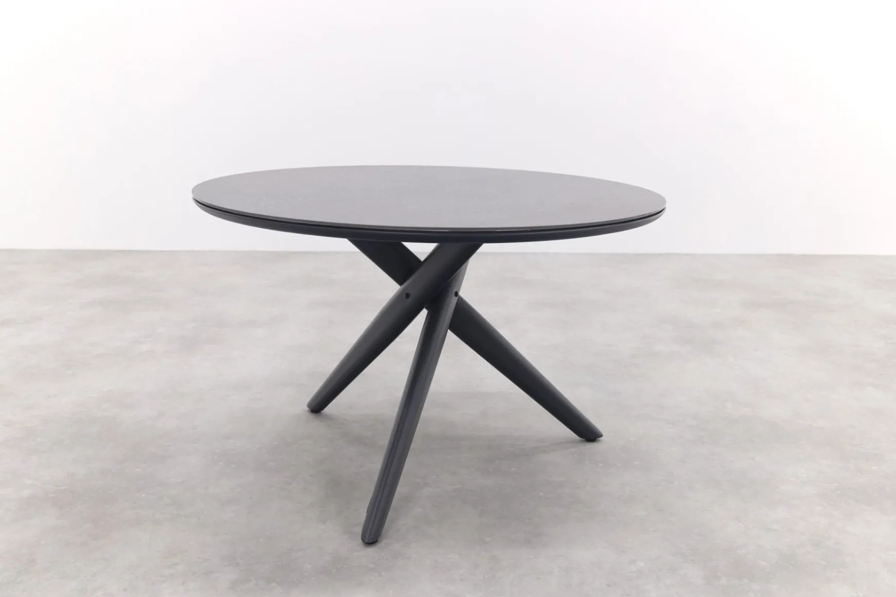 Dublin ronde tuintafel Ø120 cm. - Antraciet
