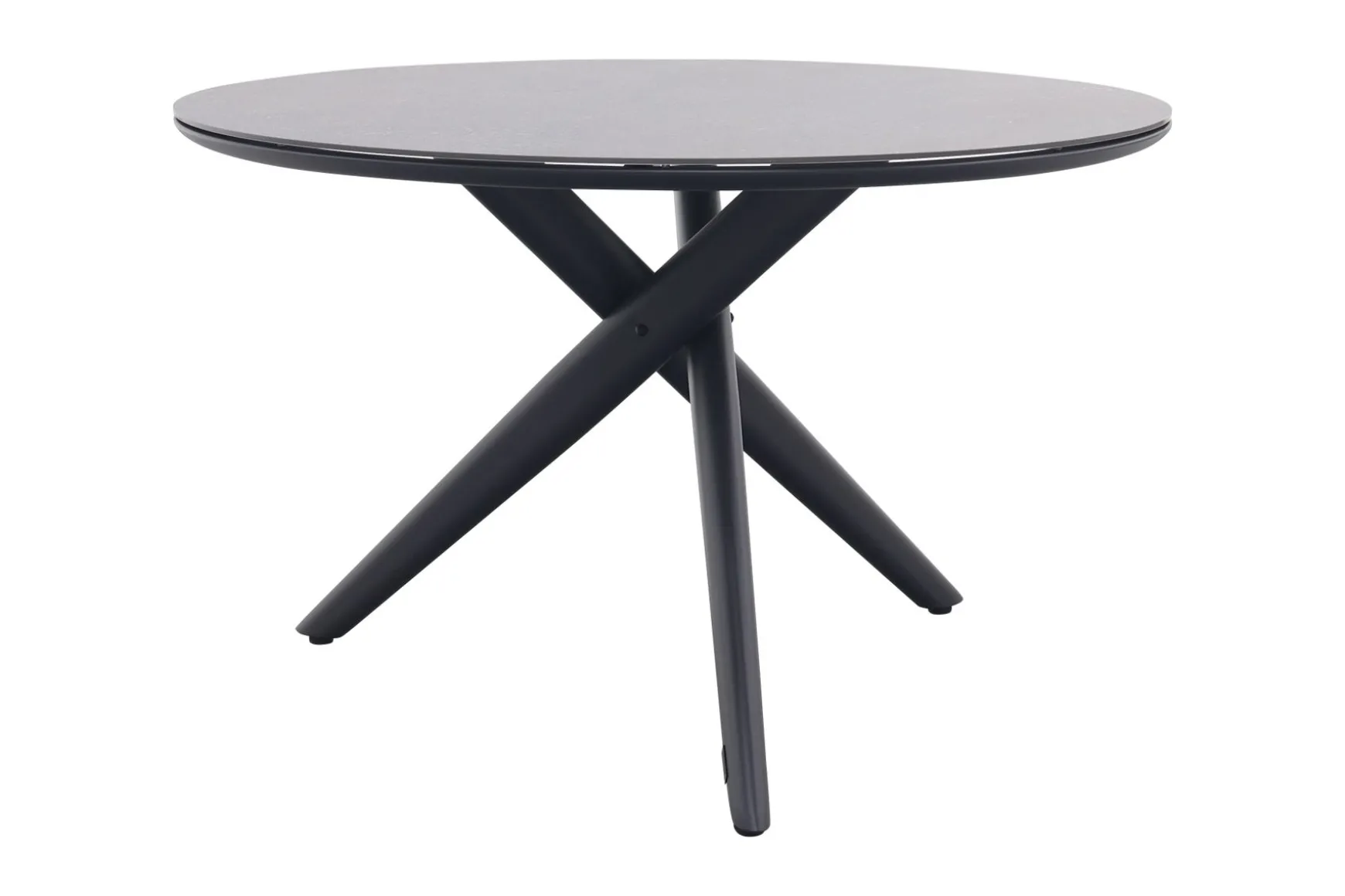 Dublin ronde tuintafel Ø120 cm. - Antraciet